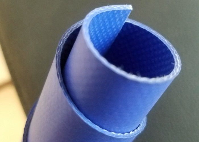 Blue Color Rain Proof Tarpaulins 1050gsm Pvc Fire Retardant Tarpaulin