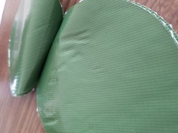 Custom Made PVC Laminated Tarpaulin Fabric Fire , High UV Retardant