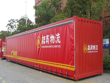Recyclable High Strength PVC Trailer Side Curtain With Self - Cleaning Function