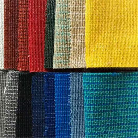 Colored Shade Mesh Fabric 100% Virgin HDPE With UV Stabilizers Material Type