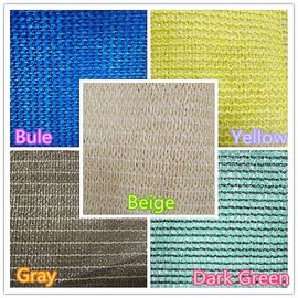Construction Area Use PVC Shade Net , Tear Resistant Breathable Mesh Fabric