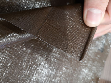 Anti - Aging PE Tarpaulin Sheet , Cargo Storage Use Waterproof Tarpaulin Fabric