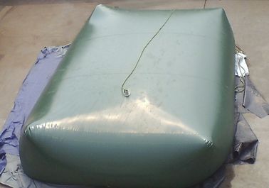 Light Weight PVC Coated Fabric Bladder Water Tank For Liquid Storage