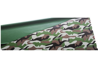 Military Heavy Duty Camouflage Tarpaulin , PVC Coated Waterproof Camouflage Fabric