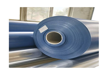1200 Gsm 0.9mm Blue Matte PVC Tarp Roll For Inflatable Boat / Swimming Pool