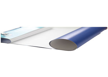 Lightbox Backlit White PVC Flex Banner Stable Ink For Advertising