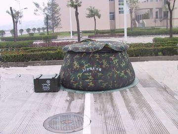 Camouflage Color Drinking Water Tank , Military Collapsible Water Storage Tank