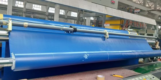 PVC Coated Tarpaulin Mildew Proof Cold Resistance Easy To Folding