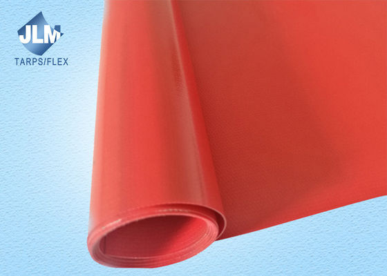 Antistatic 400gsm PVC Tarpaulin Fabric Roll For Carriage Tent
