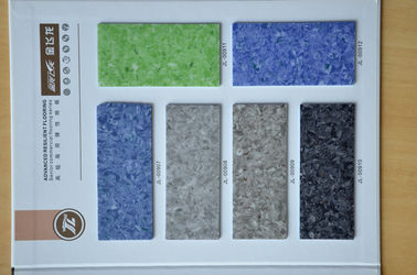 High Strength PVC Commercial Flooring , Antibacterial PVC Hospital Flooring