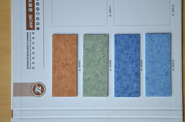 Anti - Slipping PVC Floor Covering Eco Friendly For Office / Hospital