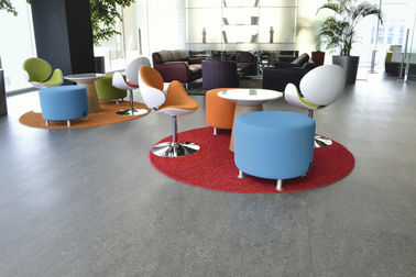 Commercial Use PVC Floor Covering / Pvc Vinyl Floor Tiles Fire Retardant