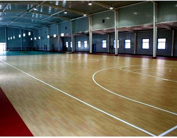 Commercial Use PVC Floor Covering / Pvc Vinyl Floor Tiles Fire Retardant
