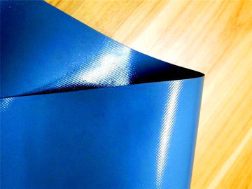 330g Glossy Waterproof Plastic Tarpaulins Roll 500 * 500 With 50 Meters Length