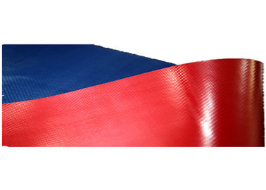 Double Color Waterproof PVC Tarps Roll 0.7mm Matte For Inflatable Products