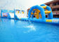 Various Color PVC Material  Inflatable Castle For Many Water Parks