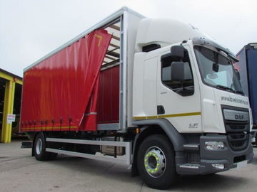 Soft Trailer Tarpaulin Side Curtain Convenient Waterproof Easy To Open
