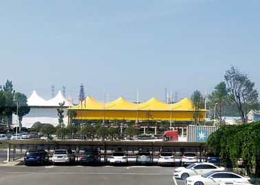 PVDF Tarpaulin Fabric Membrane Roof For Tensile Structure