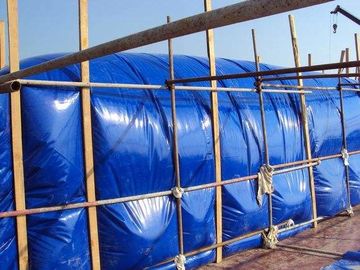 Bridge Pre Loading Test Convenient 0.6mm PVC Collapsible Water Tank