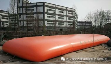 PVC Collapsible Flexible Water Tank / Water Storage Bladder Many Shapes