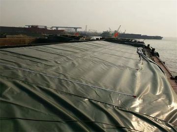 High Tenacity Waterproof Tarpaulin Covers For Boat , Container Customized Size