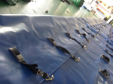 Wide Width PVC Tarpaulin Side Curtain For Truck 650gsm To 1150gsm