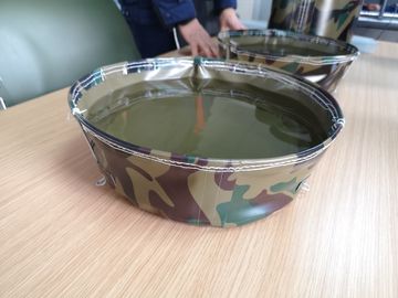 Easy Taken Drinking Water Tank / PVC Fabric Military Water Storage Bucket