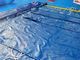 Waterproof PVC Coated Tarpaulin Fabric Truck Cover For Raw Materials Covers