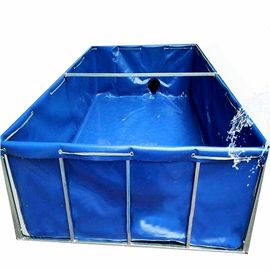 Thickness 0.7mm PVC Coated Tarpaulin Fish Farming Tank