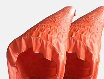 Heat Resistance PVC Knife Coated Flexible Ventilation Duct Fabric