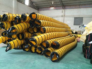 Heat Resistance PVC Knife Coated Flexible Ventilation Duct Fabric