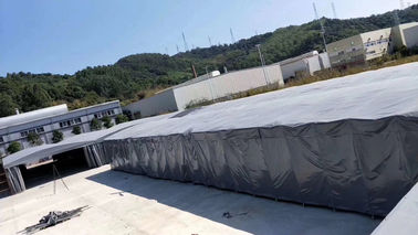 Sliding Canopy Street Stall 840D x 840D Waterproof Tarpaulin Covers