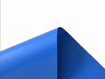 PVC Coated Tarpaulin Mildew Proof Cold Resistance Easy To Folding