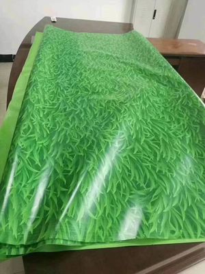Green Grass Pattern 500gsm PVC Laminated Tarpaulin