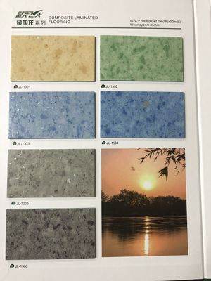 Commercial Waterproof 1mm 5mm PVC Vinly Flooring