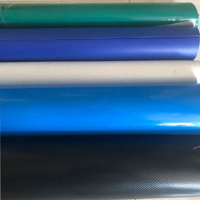 Cold Resistant 420gsm PVC Coated Tarpaulin Fabric For Cargo Cover