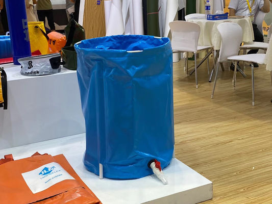 Foldable PVC Rainwater Collection Tanks For Garden Irrigation
