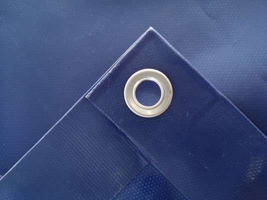 420gsm PVC Coated Tarpaulin Truck Cover 500D*1000D With Ropes