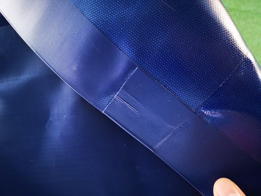 420gsm PVC Coated Tarpaulin Truck Cover 500D*1000D With Ropes