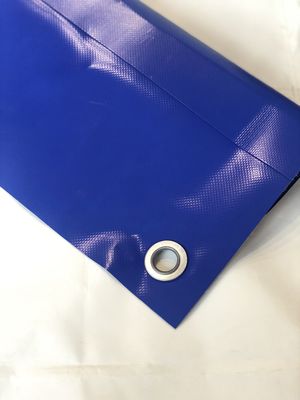 1.5m Width PVC Coated Tarpaulin With Eyelets