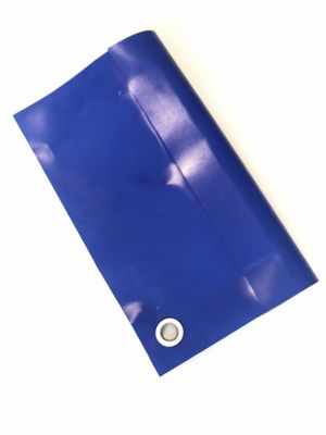 1.5m Width PVC Coated Tarpaulin With Eyelets