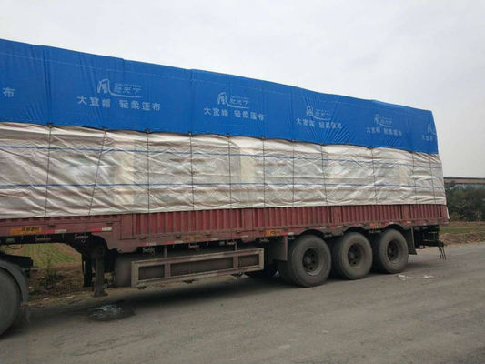 Waterproof PVC Tarpaulin Fabric For Lorry Cover