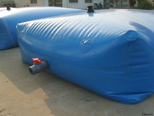 2000L Valved Flexible PVC Water Storage Tank For Irrigation