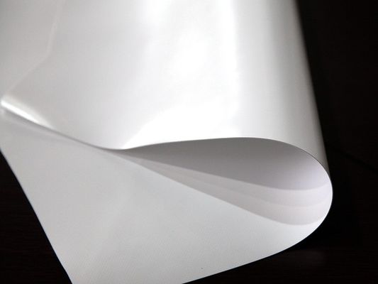 420gsm Woven Reinforced PVC Tarpaulin Fabric For Sun Shelter
