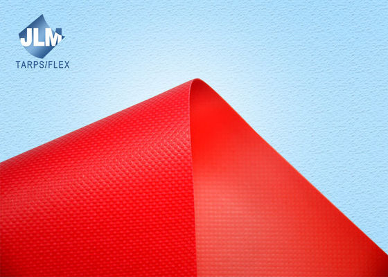 Printable 550gsm Pvc Coated Tarpaulin Fabric Roll Anti Mildew