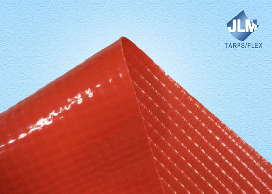 Toxic Free Rain Proof 20*20 600gsm Woven PVC Coated Tarpaulin