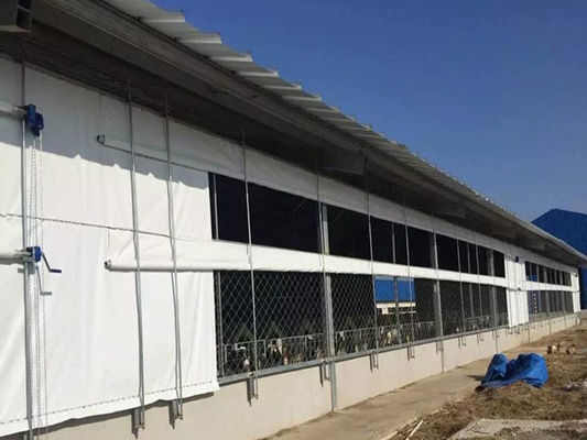 550g High Tensile Pvc Coated Tarpaulin Poultry For Fabric Curtains