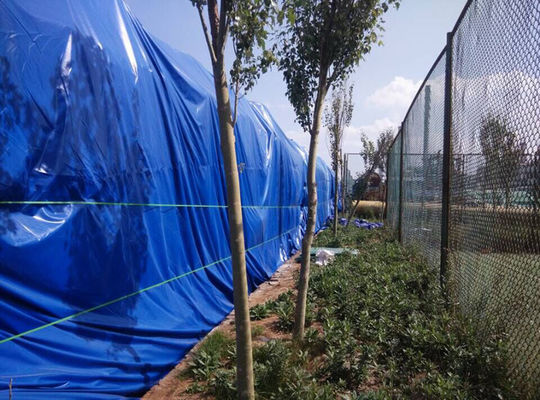 Acrylic Surface Glossy Waterproof Pvc Tarpaulin For Farm Cover