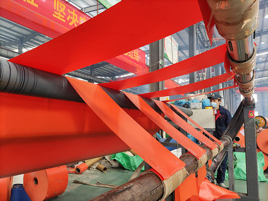 Dust Collection Hose Waterproof PVC Tarpaulin For Underground Water Pipe