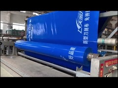 pvc coated tarpaulin 500gsm process
